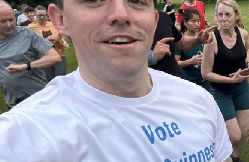 Ed McGuinness at Park Run