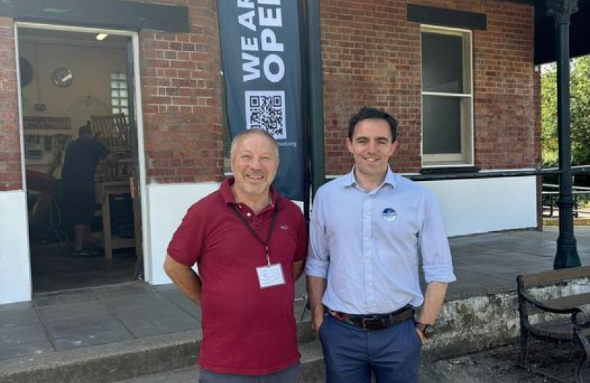 Ed and Neil from Men's Shed Camberley